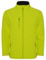 Kinder Softshell Jas Nebraska Roly SS6436 Lime Punch